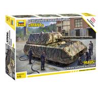 Tanque Superpesado Alemán Maus 1:72 Kit De Modelo De Plástico ZVEZDA