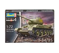 Tanque T-34/85 1:72 Kit De Modelo De Plástico REVELL