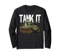 Tanque Tank It Pinup Girl y Army para Militar Manga Larga