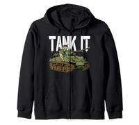 Tanque Tank It Pinup Girl y Army para Militar Sudadera con Capucha