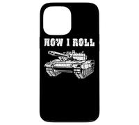 Tanque Tanque Militar Vehículo Militar Potencia de Fuego Soldado del Ejército Carcasa para iPhone 13 Pro MAX