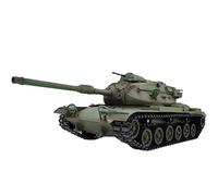 Tanques a escala 1:16 US M60A3 RC para adultos, modelo de tanque de batalla principal de vehículo militar realista con sonido, luces, humo, combate infrarrojo y barril de retroceso mejorado (versión