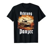 Tanques Atención |Arma Tanque Alemana | Tanque T Soldados Camiseta