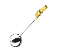 Tanques de agua fría y caliente, válvulas de bola flotantes, niveles de agua, flujos, control automático, rosca macho de 1,27 cm, flotador de latón duradero