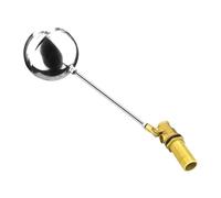 Tanques de agua fría y caliente, válvulas de bola flotantes, niveles de agua, flujos, control automático, rosca macho de 1,27 cm, flotador de latón duradero