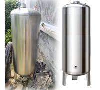 Tanques de almacenamiento de agua resistentes con kit de instalación, tanque de presión de pie para un suministro de agua fiable