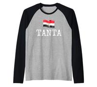 Tanta Egypt Country Family Trip Travel EG Hombres Mujeres Camiseta Manga Raglan
