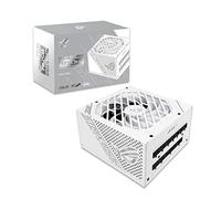 TANTAO Fuente de alimentación Sus ROG Strix 850W White Edition, Fuente de alimentación (disipadores de Calor ROG, diseño de Ventilador de tecnología axial, rodamientos de Ventilador de Doble Bola,