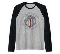 Tantos Idiotas Y Solo Un Hacha Diseño Vikingo Camiseta Manga Raglan