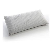 Tanuk Almohada Viscoelastica Carbono 150x35 Antiacaros y Antibacterias | Tejido con Nanoparticulas de Carbono Transpirable | Doble Funda | Fabricado en España