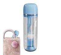 Tanxemery Cepillo De Dientes Portátil | Portacepillos de dientes Compacto,Protector antipolvo Multifunción con Cepillo De Dientes Compacto para Hogar, Movimientos, Camping Y Escuela, azul, Se référer
