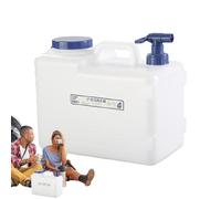 Tanxemery Jarra de Agua de Campamento, Recipiente de Agua para Acampar - Portador de dispensador de portátil - Cantenses de hidratación de 10L/15L Gran Capacidad Sin Tanque de Fuga para el Picnic