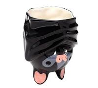 Tanxemery Taza De Café De La Mañana - Vaso Para Bebidas Frías Y Calientes De 300 Ml | Taza Con Murciélago En Posición De Pino,Para Hogar Oficina Apartamento Colegio Residencia Despensa Estudio Sala De