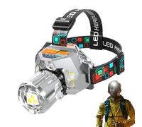 Tanxier Luz Frontal Para La Frente,Luz Alta Potencia - Ligero Multifunción Para Ciclismo Acampada Pícnic