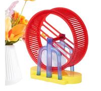 Tanxier Mascota Interactiva,Juguetes de Animales Electrónicos Hámster,Hámster De Peluche con Soporte Y Rueda De Ejercicios | Entretenimiento para Gatos Perros Niños Niñas Cumpleaños