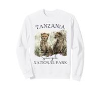 Tanzania Parque Nacional Serengeti Souvenir Cheetah Safari Sudadera