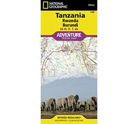 Tanzania, Ruanda, Burundi: Travel Maps International Adventure Map: 3206 (ADVENTURE MAP - Divers)