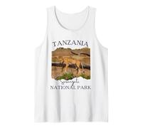Tanzania Serengeti National Park Souvenir León Durmiente niños Camiseta sin Mangas