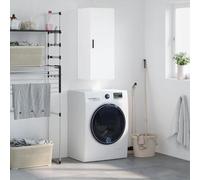 TANZEM Armario de Pared Blanco 34,5x34x90 cm, Mueble Auxiliar, Mueble De Cocina, Armarios De Cocina, Armario Colgar, Auxiliares para Baños, Armarios Baño - 828868