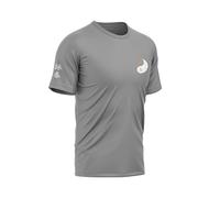 TAO MARTIAL Camiseta Wing Chun Kung Fu Camiseta deportiva Quick Dry Ligero Transpirable, gris, L