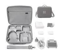 TaoAcc Funda para DJI Flip,Funda impermeable portátil para RC-N3/RC 2 control remoto baterías compatibilidad DJI Flip Fly More Combo, gris, For Flip(RC 2)