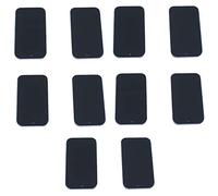 TAODAN 10 recipientes de lata con tapa deslizante de 2.35 x 1.35 x 0.4 pulgadas, tapa deslizante de metal negro para píldoras, perfumes sólidos, bálsamos labiales, tarjetas y hierbas