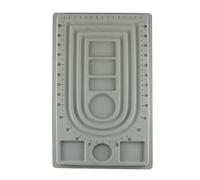 TAODAN Bandeja de cuentas de 40,5 x 23,5 cm, tablero de diseño de 108 cuentas para hacer joyas