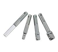 TAODAN SDS Plus - Kit de adaptador de manguito hexagonal de 1/4 pulgadas y conectores de extensión de broca de 1/4 pulgadas 3/8 pulgadas 1/2 pulgadas para portabrocas convencionales estándar