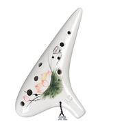 TaoDi Flauta instrumento ocarina xun de cerámica de 12 agujeros en do alto(2)