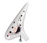 TaoDi Flauta instrumento ocarina xun de cerámica de 12 agujeros en do alto(3)