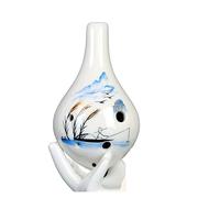TaoDi Flauta Ocarina de porcelana de 6 agujeros en do alto Xun(9)