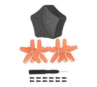 Taoke compatible con 2 pares de hélices 2925S con caja de almacenamiento D JI Avata Drone-Orange