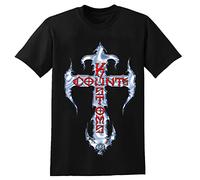 TAOKEBEAR Counts Kustoms Graphic Unisex 100% Cotton Short-Sleeve T-Shirts Black XL