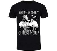 TAOKEBEAR Hugu Eating A Meal A Succulent Chinese Meal Unisex 100% Cotton Short-Sleeve T-Shirts Black XL
