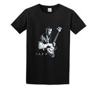 TAOKEBEAR Jaco Pastorius Unisex 100% Cotton Short-Sleeve T-Shirts Black M
