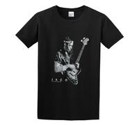 TAOKEBEAR Jaco Pastorius Unisex 100% Cotton Short-Sleeve T-Shirts Black S