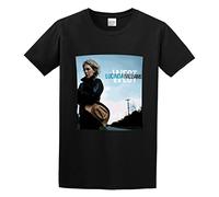 TAOKEBEAR Lucinda Williams West Unisex 100% Cotton Short-Sleeve T-Shirts Black XXXL