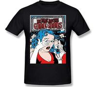 TAOKEBEAR Me First and The Gimme Gimmes Graphic Unisex 100% Cotton Short-Sleeve T-Shirts Black M