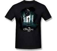 TAOKEBEAR Mksdee Conjuring 2 Upcoming Film Poster Unisex 100% Cotton Short-Sleeve T-Shirts Black XXL