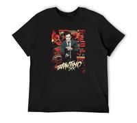 TAOKEBEAR Quentin Tarantino Unisex 100% Cotton Short-Sleeve T-Shirts Black XXL