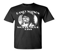 TAOKEBEAR Randy Watson World Tour Retro Movie Funny Unisex 100% Cotton Short-Sleeve T-Shirts Black M