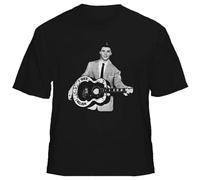 TAOKEBEAR Ricky Nelson Teen Heartthrob Idol Unisex 100% Cotton Short-Sleeve T-Shirts Black XXXL