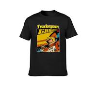 TAOKEBEAR Truckfighters Gravity X Unisex 100% Cotton Short-Sleeve T-Shirts Black M