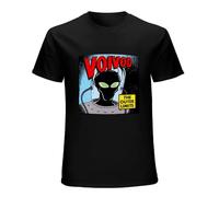 TAOKEBEAR Voivod The Outer Limits Heavy Al Unisex 100% Cotton Short-Sleeve T-Shirts Black S