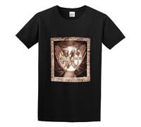 TAOKEBEAR Walls of Jericho No One Can Save You from Yourself Casual Unisex 100% Cotton Short-Sleeve T-Shirts Black L