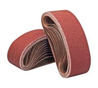 Taokyid 24 correas de lijado de 3 x 24 pulgadas, papel de lija para lijadora de banda de 3 x 24 pulgadas, 6 de cada uno de 40, 80, 120, 240 granos