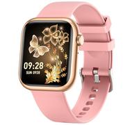 TAOLOON Reloj Inteligente Mujer Smartwatch con Llamada: 1.83'' Digital Smart Watch con Bluetooth Impermeable IP67 Pulsómetro/Monitor de Sueño 123 Deportivos Pulsera Actividad para iPhone iOS Android