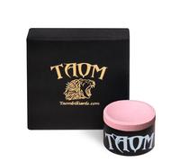 TAOM Billar - Tiza de billar (tiza de billar), color rosa