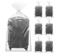 taonganui 6 bolsas de almacenamiento grandes de 90 x 120 cm, bolsas de plástico transparentes, grandes, reutilizables, grandes bolsas de almacenamiento, bolsas de almacenamiento para el polvo,