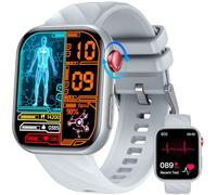 TAOPON Reloj Inteligente Hombre Smartwatch con ECG+HRV: 1.97'' AMOLED Smart Watch con BIM Bluetooth Llamadas Temperatura Corporal Digital Pulsera con Presión Arterial Sueño Spo2 iOS Android